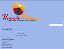 Tablet Screenshot of hopesrising.com